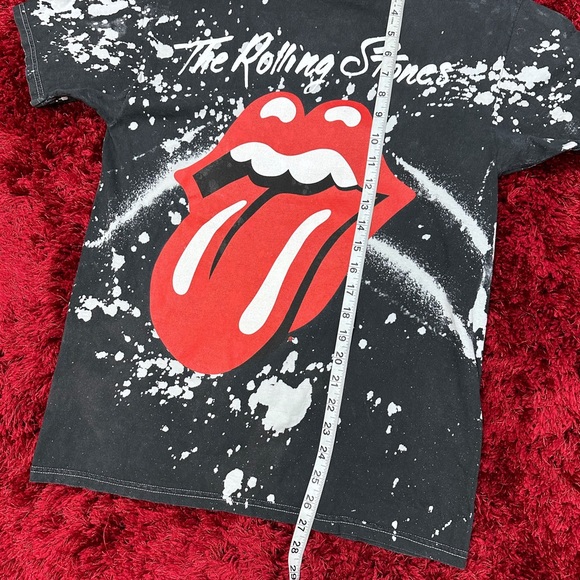 The Rolling Stones Album Art Shirt Black Bleached Medium - Picture 5 of 5